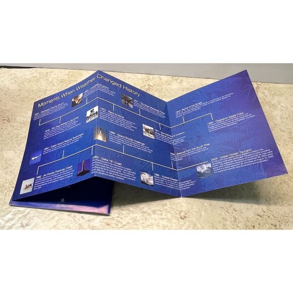 The Weather Channel When Weather Changed History 5 DVD Box Set Tin Box 2009 - Picture 9 of 10